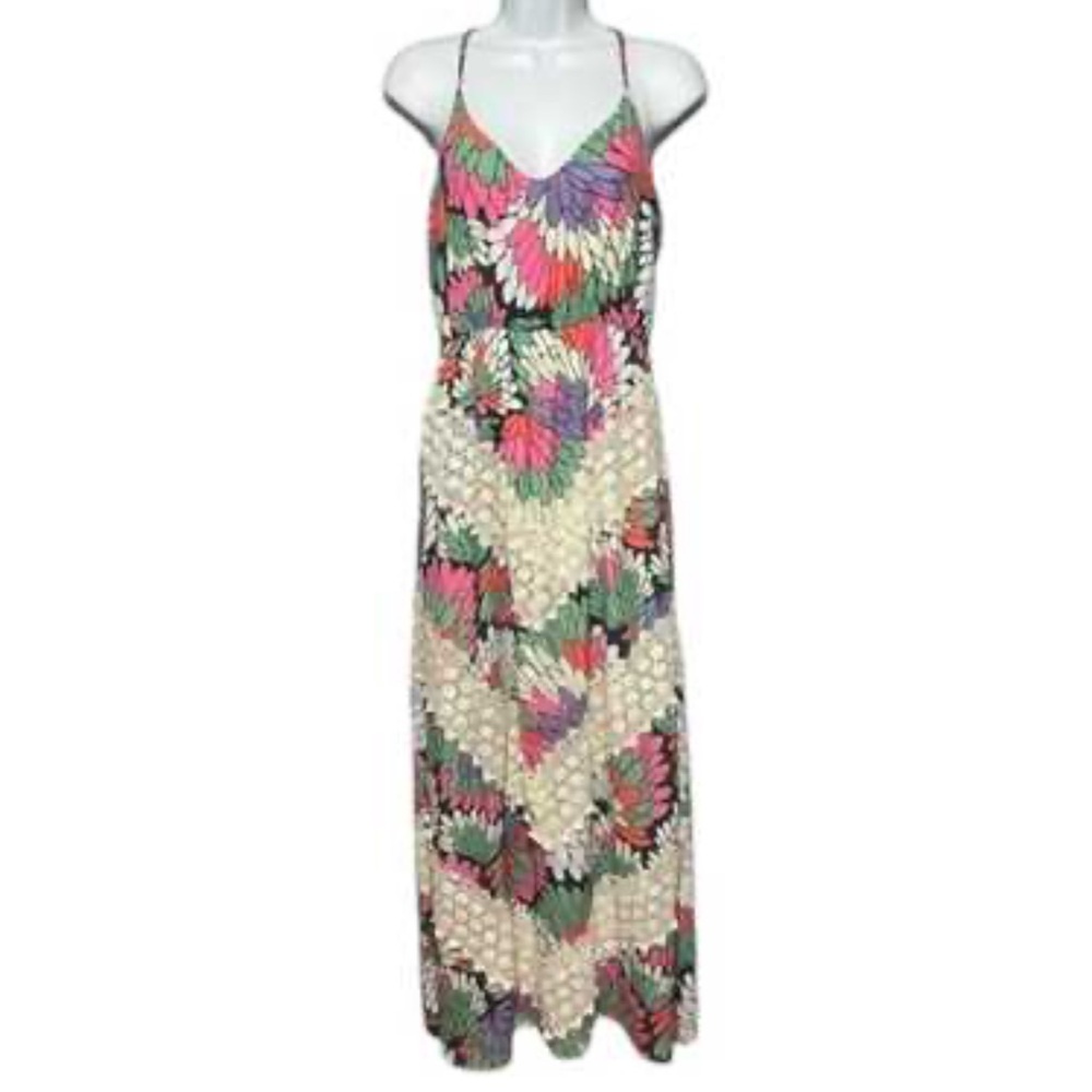 Judith March Colorful Floral Maxi Dress